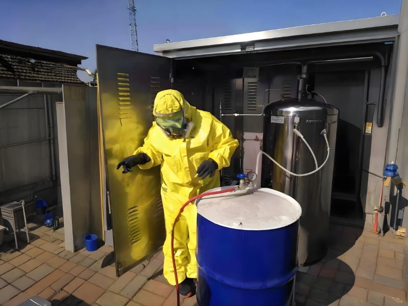 乙胺貯存使用現(xiàn)場